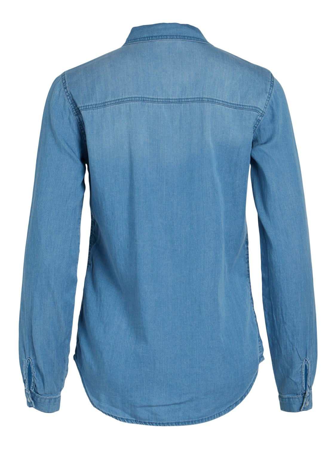 Dos de la chemise en Jean stretch Vibista de Vila