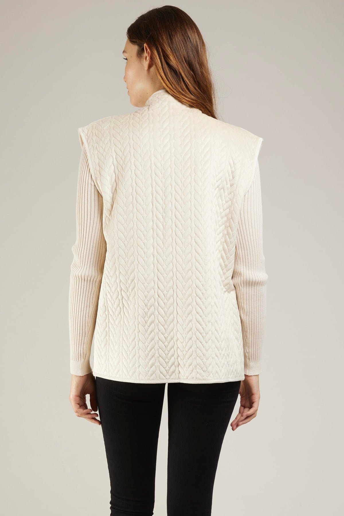 Vue de dos de la Veste Matelassée Viktor de Andy & Lucy