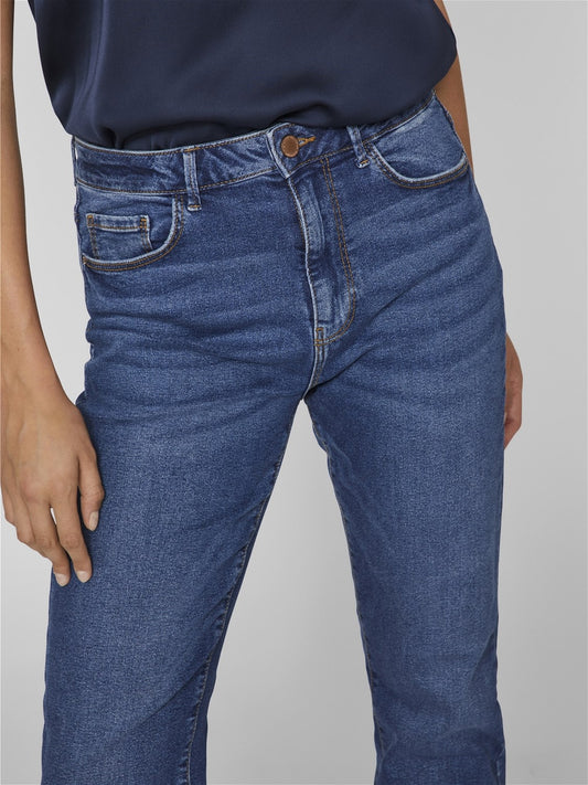 Jean 5 poches Taille haute Medium Denim Viagnes