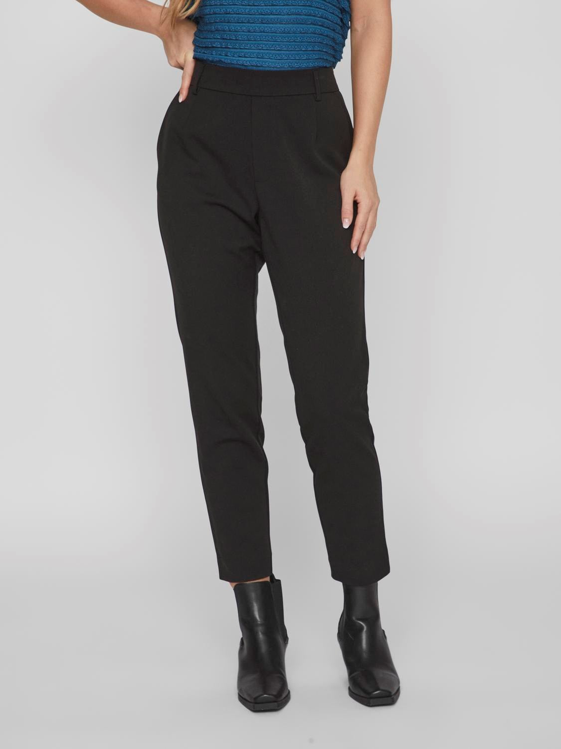 Pantalon cigarette noir Vivarone de Vila