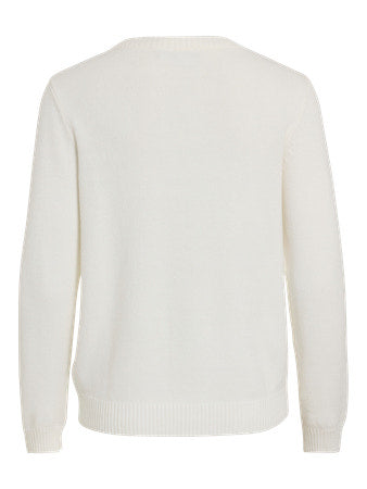 Dos du Pull blanc VIRIL de Vila
