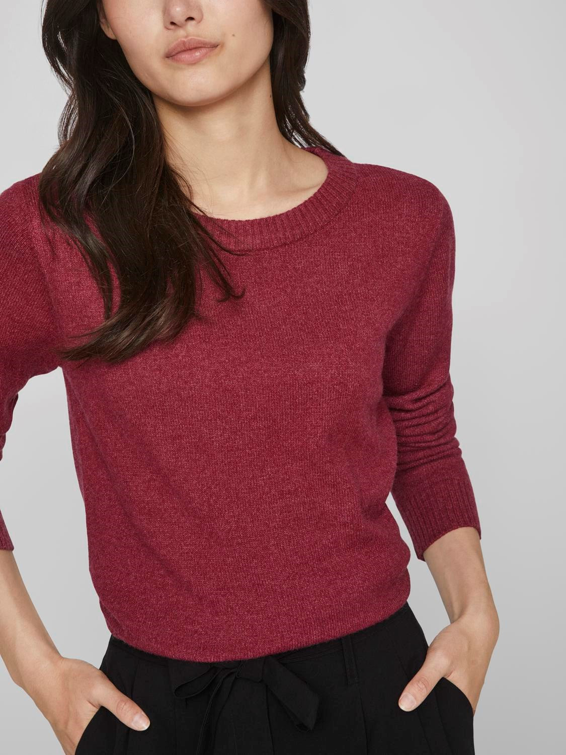 Pull col rond red Viril de Vila