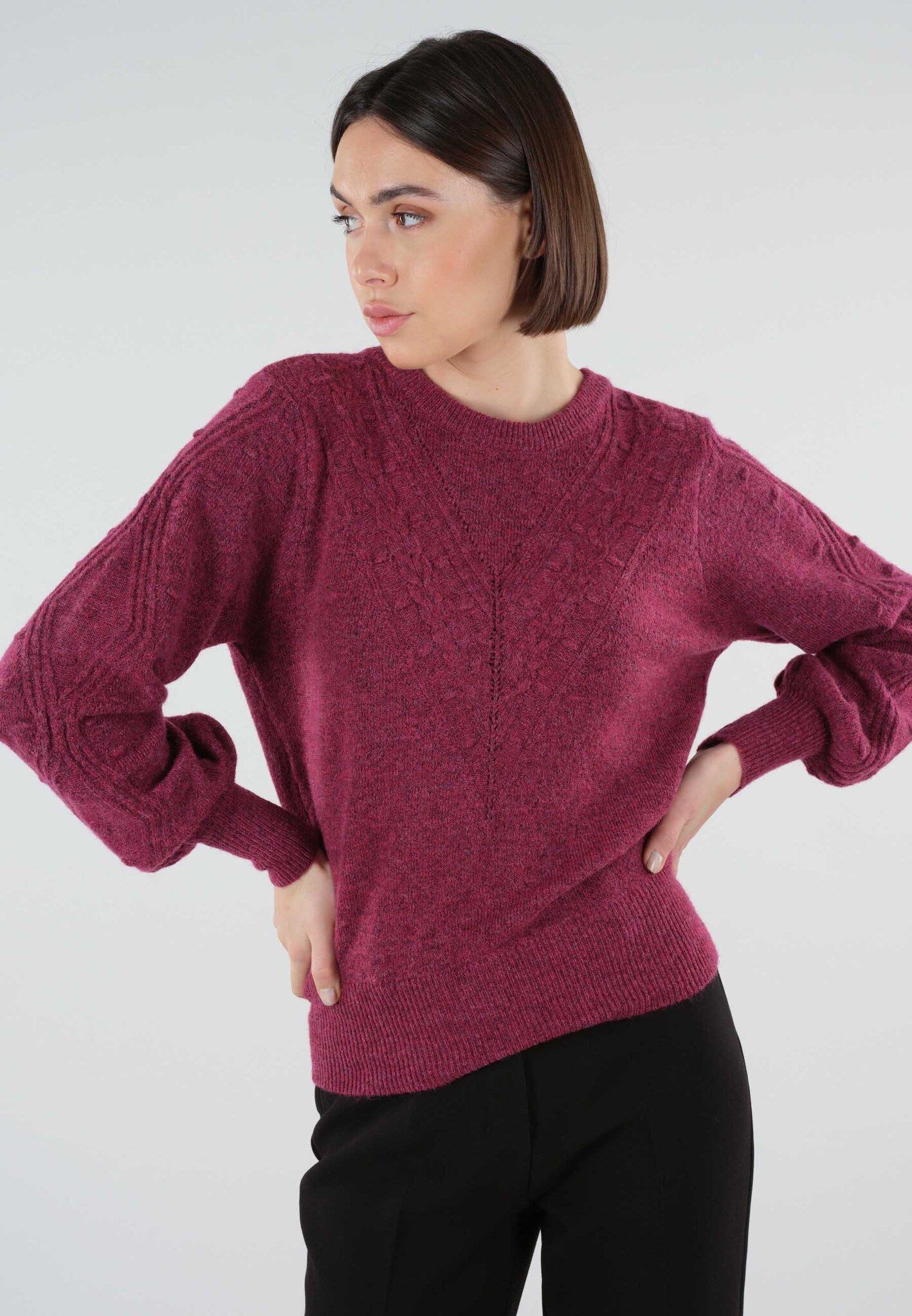 Pull d'hiver encolure ronde franbroise Aurora de Deeluxe