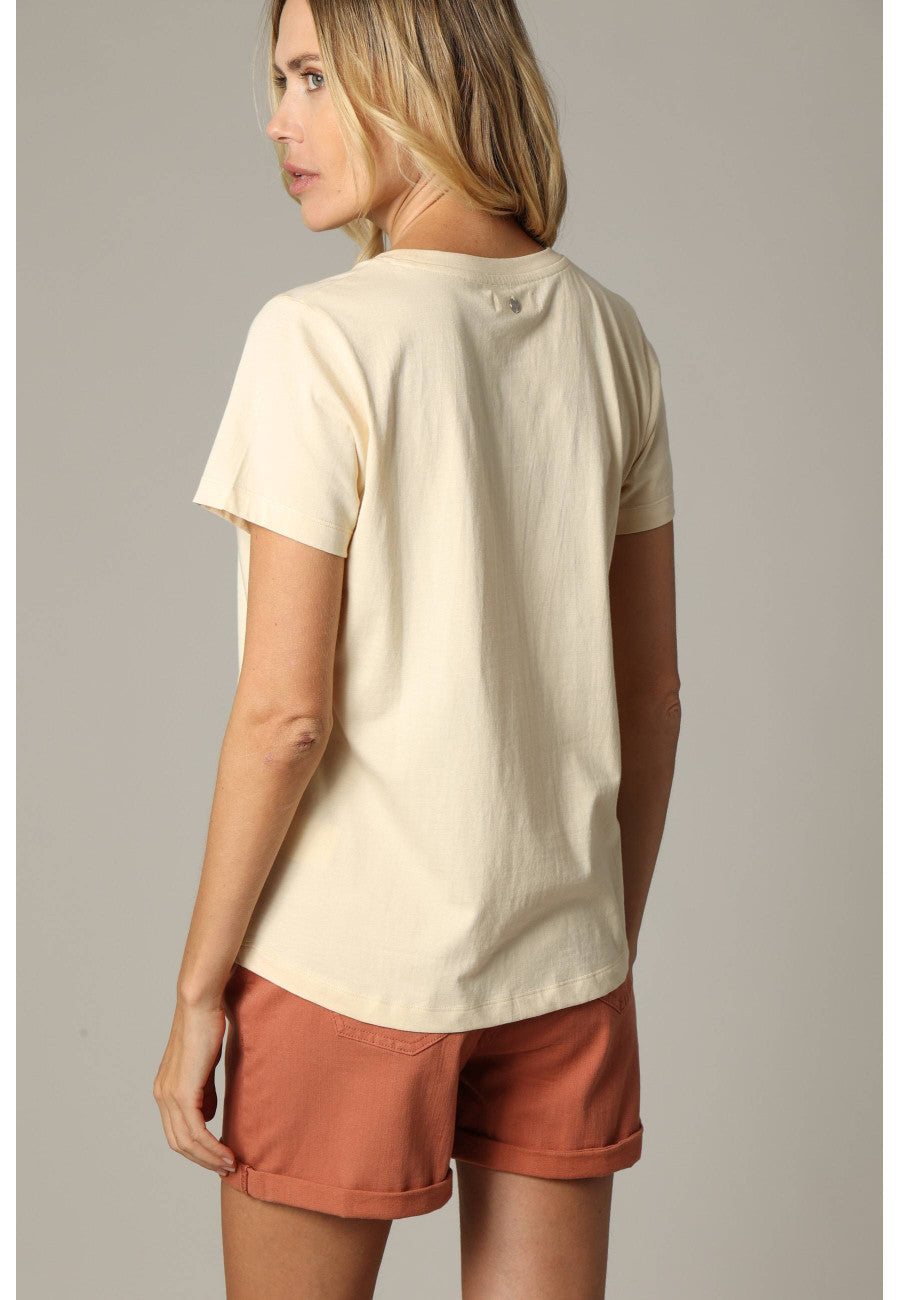 Vue de dos du Thsirt coupe droite en coton RIAD Deeluxe