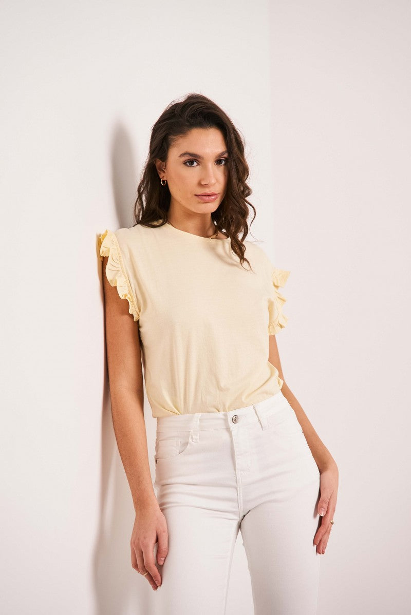 Jean 5 poches Blanc Bella de Oraije