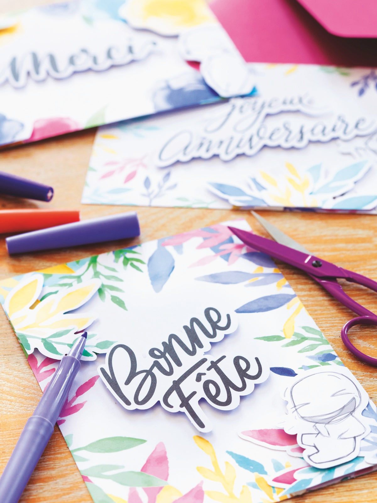 KIT DIY Cartes Postales