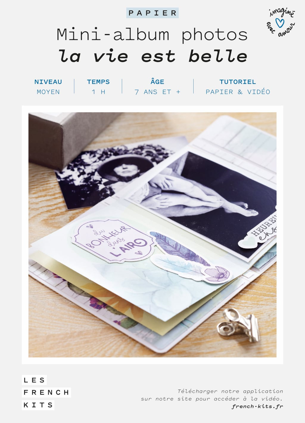 KIT DIY Mini-Album Photo