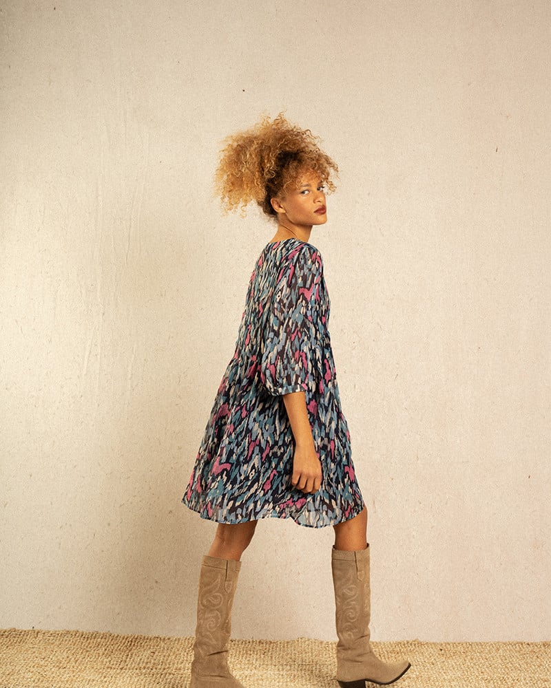 Robe fluide coupe A Inspirante de Grace et Mila