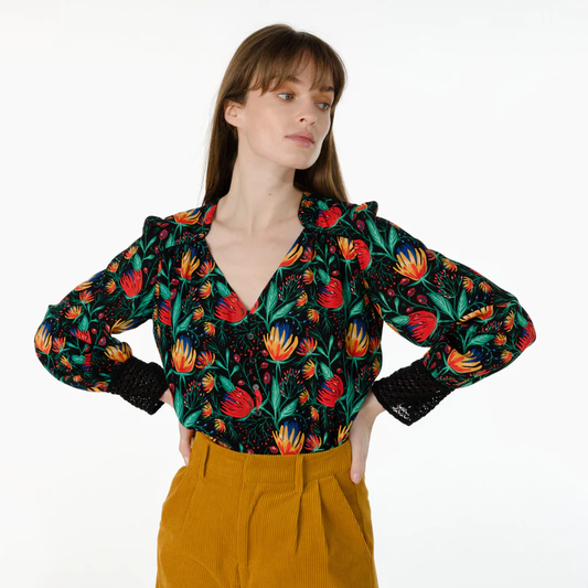 Blouse imprimé floral Murielle Artlove