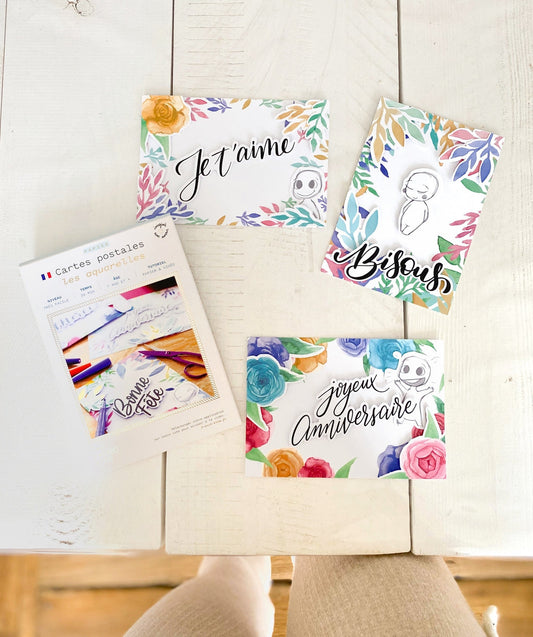KIT DIY Cartes Postales
