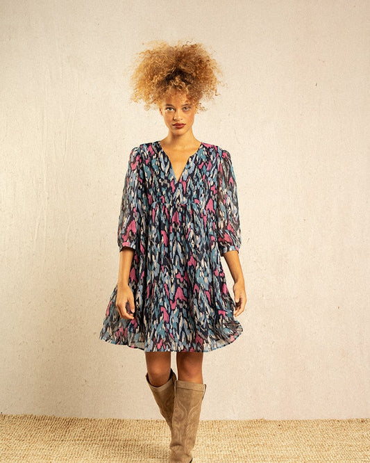 Robe babydoll Imprimé marine Inspirante de Grace and Mila